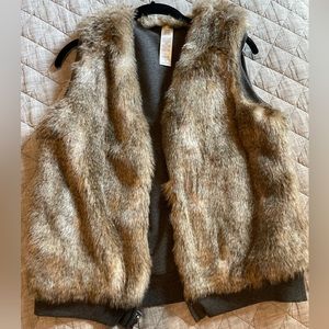 Splendid faux fur vest M